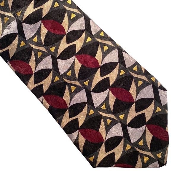 Vintage 90s Ashberry Tie Imported Silk Made in the USA Necktie - Picture 11 of 11